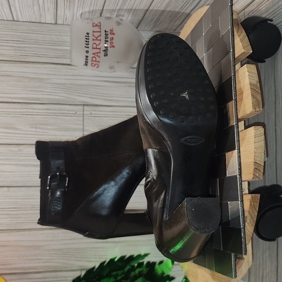 Tods leather heel boots #460‎ - Picture 7 of 11
